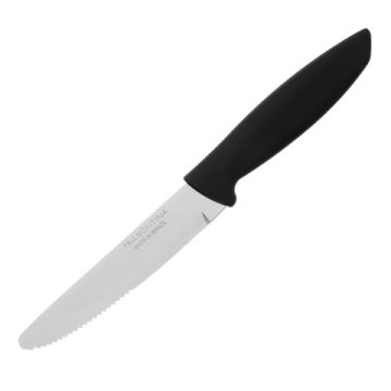 Нож для мяса 12,7см (длина лезвия 12,7см, черная ручка) Tramontina Plenus