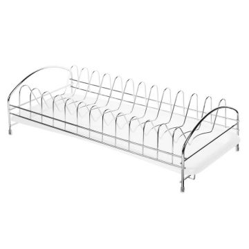 Сушилка для посуды, металл, пластик 40х18х11см, 3 цвета