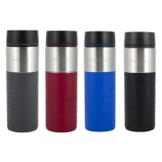 Термокружка 420мл (нержавеющая сталь, цвет: красный, серый, синий, черный) Kamille Польша