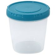 Банка для хранения продуктов пластиковая, с завинчивающейся крышкой 0,45л, Россия