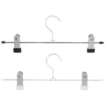 Вешалка металл для юбок и брюк 30см (цвет: микс)