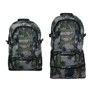 Рюкзак туристический 50-60л, 65x35x14,5 см, нейлон. РУССО ТУРИСТО