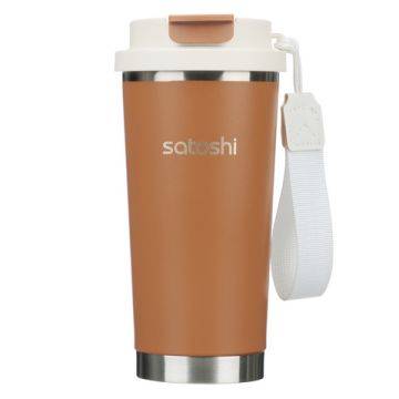 Термос-кружка 500мл, нержавеющая сталь 18/10. SATOSHI Старс