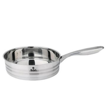 Сковорода 24см из нержавеющей стали, индукционное дно. Rashel