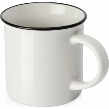 Кружка 0,4л эмалированная, белая. Россия