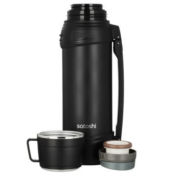 Термос с широкой горловиной 2,0л, нержавеющая сталь 18/10. SATOSHI Акка