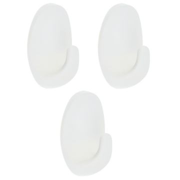 Крючки самоклеящиеся, пластик, 3шт. Vetta