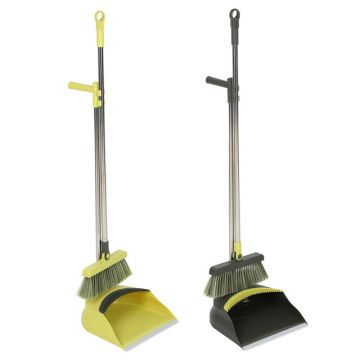 Набор щётка + совок, полипропилен, щётка: 94х23 см, совок: 82,5х27 см