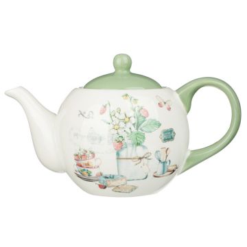 Чайник 900мл Земляника, керамика