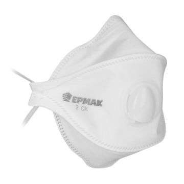 Респиратор 2CK противоаэрозольный с клапаном FFP2, защита от пыли и аэрозолей до 12 ПДК