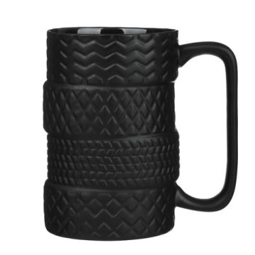 Кружка 380мл Шины, фарфор, в индивидуальной упаковке MILLIMI