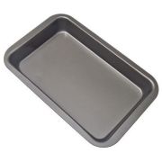Противень глубокий (угл.сталь, 36*23*4,5см, антиприг. покрытие) Vetta