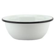 Миска 1,0л эмалированная, белая. Россия