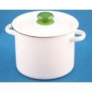 Кастрюля 3,5л эмалированная, d-18 см, высота-14 см) Россия