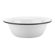 Миска 0,6л, эмалированная, белая. Россия