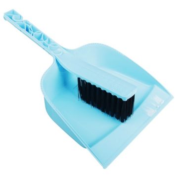 Совок + щетка «Практик», пластик, 29х19,5х6см, 2 цвета, Россия