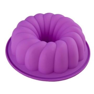 Форма для выпечки «Кекс», 20*6см, силикон (цвет микс)