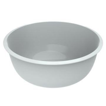Миска 3,7л «Шарм» пластиковая, цвет: серый. Россия