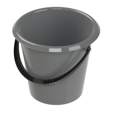 Ведро 10л, хозяйственное, пластиковое. Россия